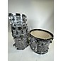 Used Ludwig Used Ludwig 4 piece Classic Maple Fab Kit With Matching Snare Drum White Abalone Drum Kit thumbnail