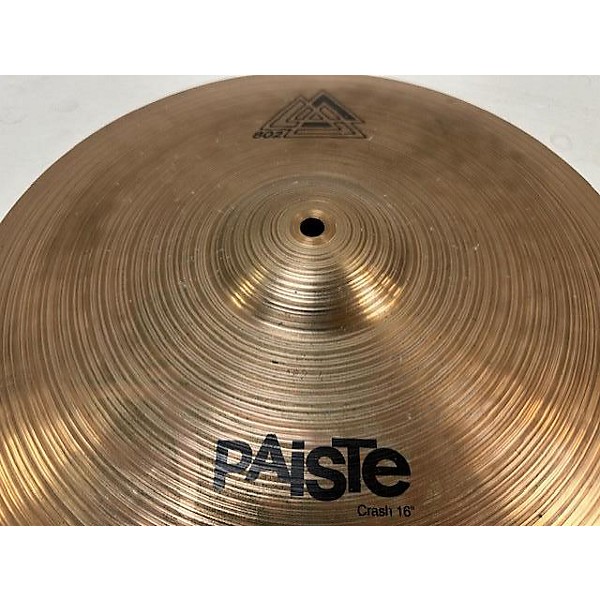 Used Paiste 16in 802 SERIES CRASH Cymbal