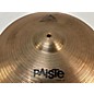 Used Paiste 16in 802 SERIES CRASH Cymbal