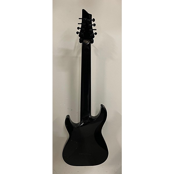 Used Schecter Guitar Research Used Schecter Guitar Research Blackjack C8 Black And Red Solid Body Electric Guitar