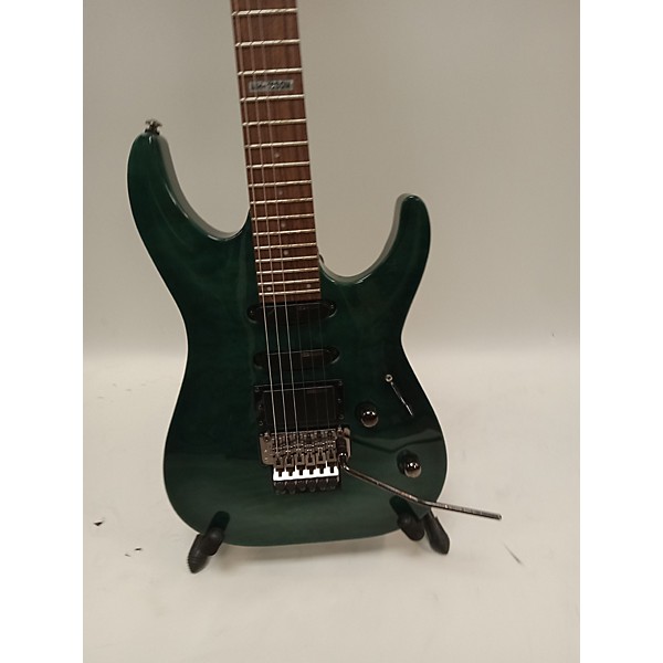 Used ESP Used ESP MH103QM Green Solid Body Electric Guitar