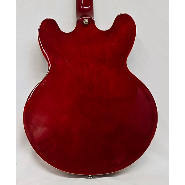 Used Epiphone Used Epiphone Dot Cherry Hollow Body Electric Guitar