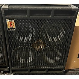 Used Eden D410XLT 700W 4x10 Bass Cabinet