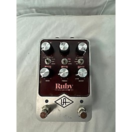 Used Universal Audio RUBY TOP BOOST AMPLIFIER Effect Pedal