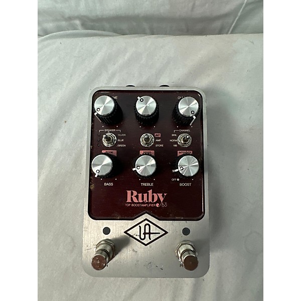 Used Used Universal Audio RUBY TOP BOOST AMPLIFIER Effect Pedal