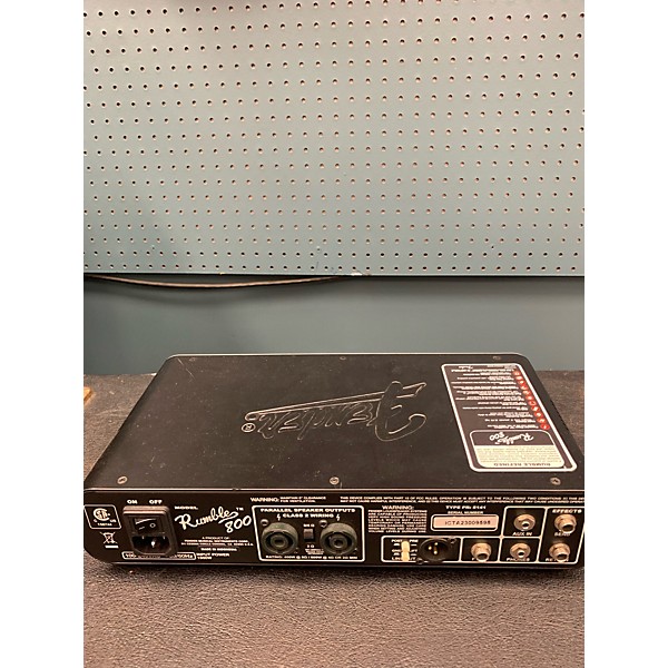 Used Fender RUMBLE 800 Bass Amp Head