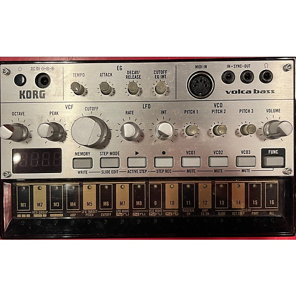 Used KORG VOLCA BASS Synthesizer