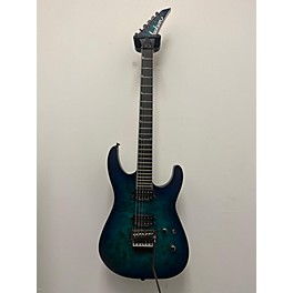 Used Jackson Used 2018 Jackson SL2Q Pro Series Soloist Burled Blue Burst Solid Body Electric Guitar