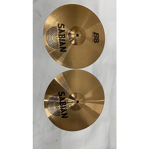 Used SABIAN 14in B8 Hi Hat Pair Cymbal