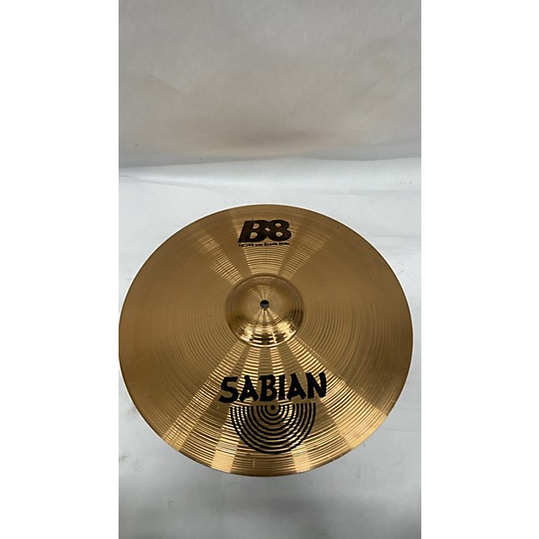 Used SABIAN 18in B8 Crash Ride Cymbal