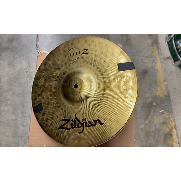 Used Zildjian 13in Planet Z Hi Hat Pair Cymbal