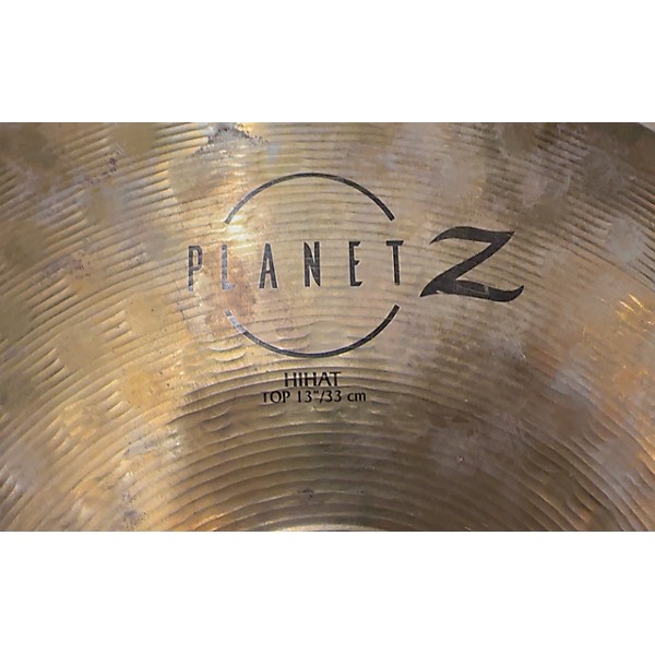 Used Zildjian 13in Planet Z Hi Hat Pair Cymbal