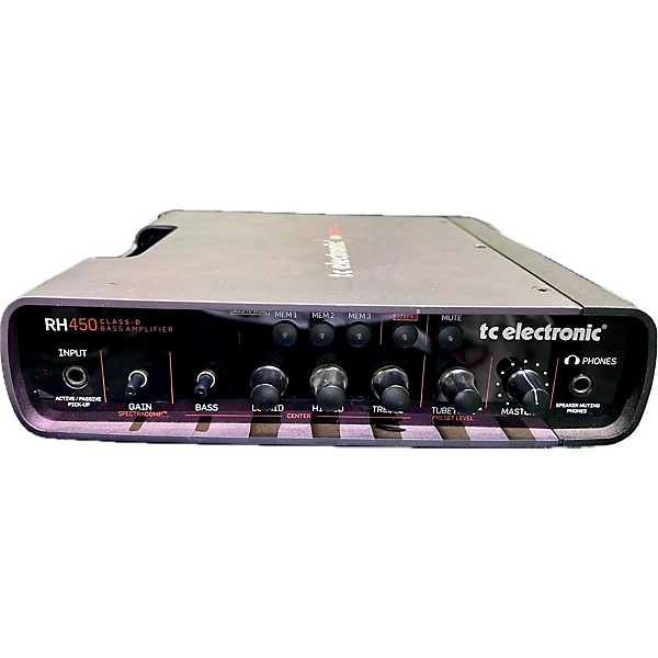 Used TC Electronic RH450 450W Bass Amp Head