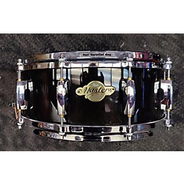 Used Pearl Used Pearl 5.5X14 Masters SST Drum Trans Black