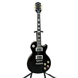 Used Epiphone Used Epiphone Les Paul Standard Black Solid Body Electric Guitar