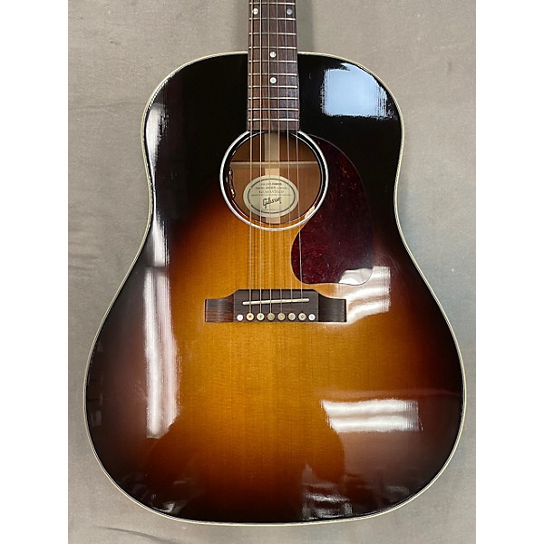 Used Gibson Used Gibson J45 Standard 3 Color Sunburst Acoustic Electric Guitar