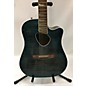 Used Ibanez Used Ibanez ALT30FM-BDB Blue Acoustic Guitar