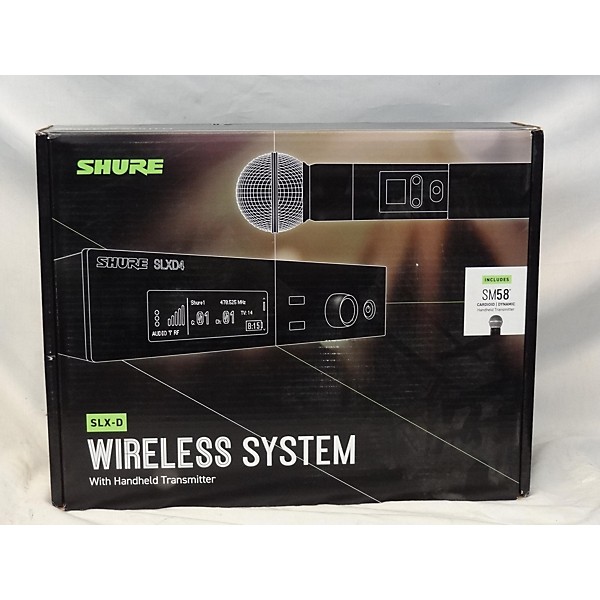 Used Used Shure SLXD-24/SM58-G58 Band (470-514MHz) Handheld Wireless System