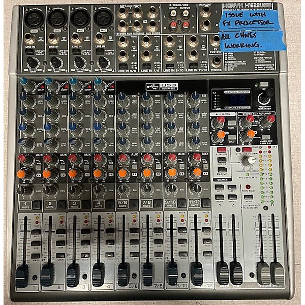 Used Behringer Xenyx X1622USB Unpowered Mixer