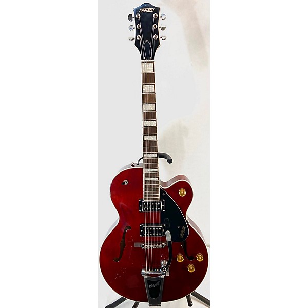 Used Gretsch Guitars Used Gretsch Guitars G2420T Streamliner Burgundy Hollow Body Electric Guitar