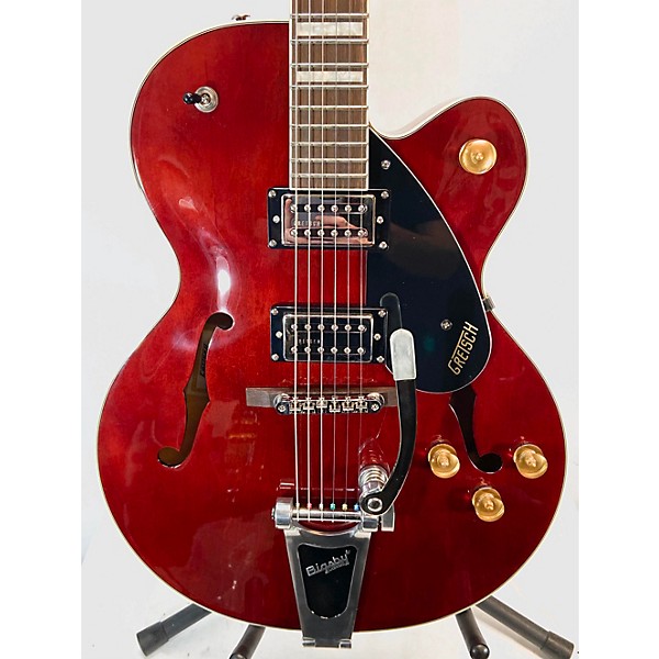 Used Gretsch Guitars Used Gretsch Guitars G2420T Streamliner Burgundy Hollow Body Electric Guitar