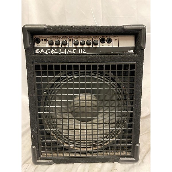 Used Gallien-Krueger Backline 112 100W Bass Combo Amp