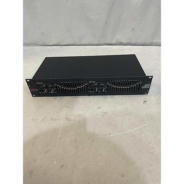 Used dbx 2215 Dual-Channel 15-Band Equalizer