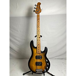 Used Sterling by Music Man Used Sterling By Music Man RAY34 HH Maple Top Spalted Maple Electric Bass Guitar