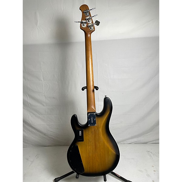 Used Sterling by Music Man Used Sterling By Music Man RAY34 HH Maple Top Spalted Maple Electric Bass Guitar