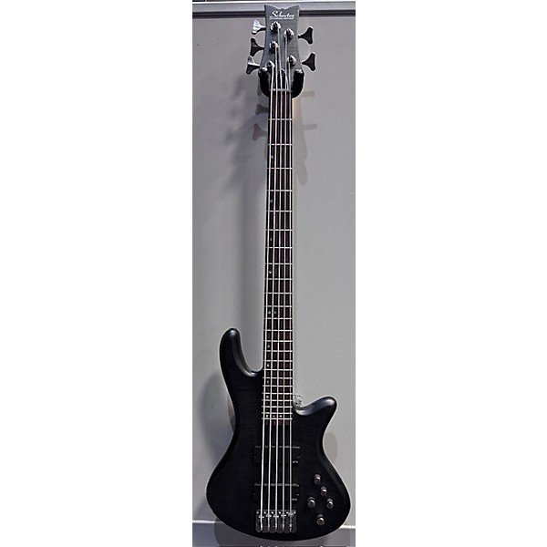 Used Schecter Guitar Research Stiletto Studio 5 String Electric Bass Guitar