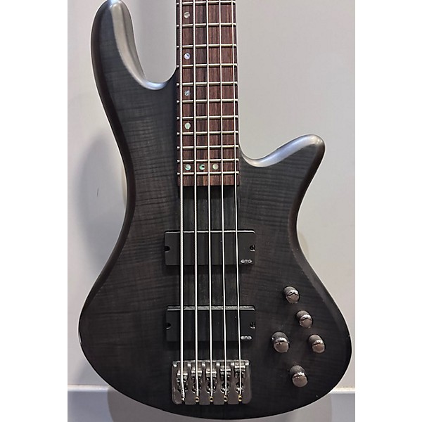 Used Schecter Guitar Research Stiletto Studio 5 String Electric Bass Guitar