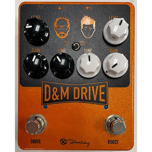 Used Keeley D&m Drive Effect Pedal