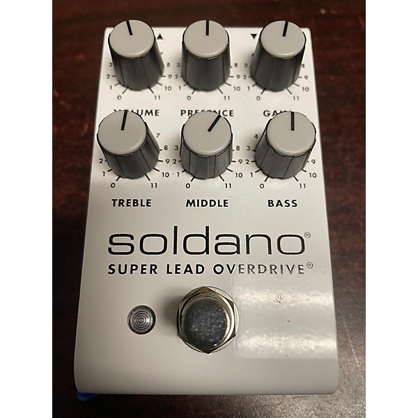 Used Soldano SUPER LEAD OVERDRIVE Effect Pedal