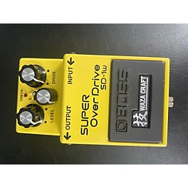 Used BOSS Used BOSS SD1W Super Overdrive Waza Craft Effect Pedal