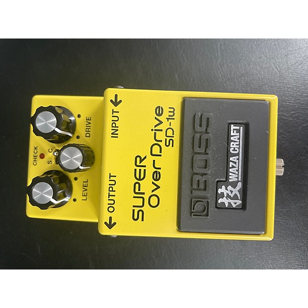 Used BOSS Used BOSS SD1W Super Overdrive Waza Craft Effect Pedal