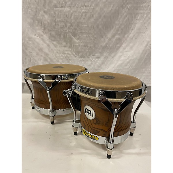 Used MEINL Free Ride Series Woodcraft Zebra Ash Bongos