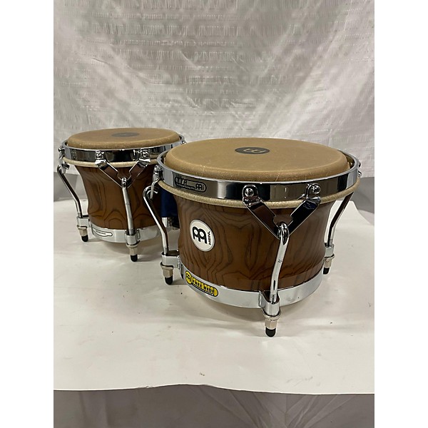 Used MEINL Free Ride Series Woodcraft Zebra Ash Bongos