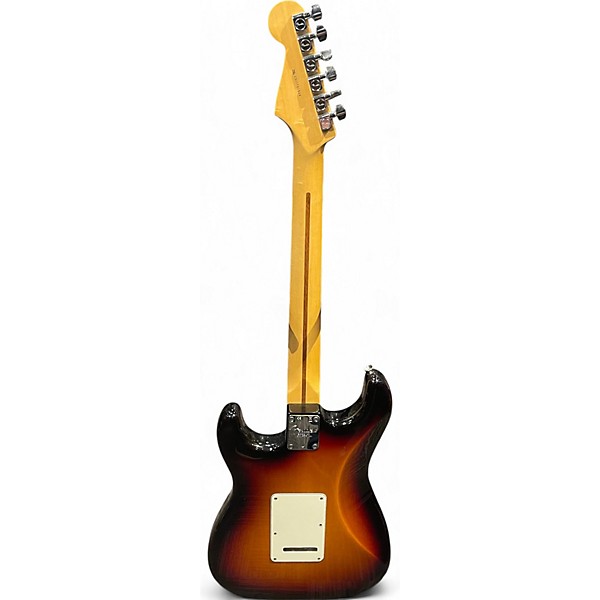 Used Fender Used Fender American Standard Stratocaster 3 Tone Sunburst Solid Body Electric Guitar