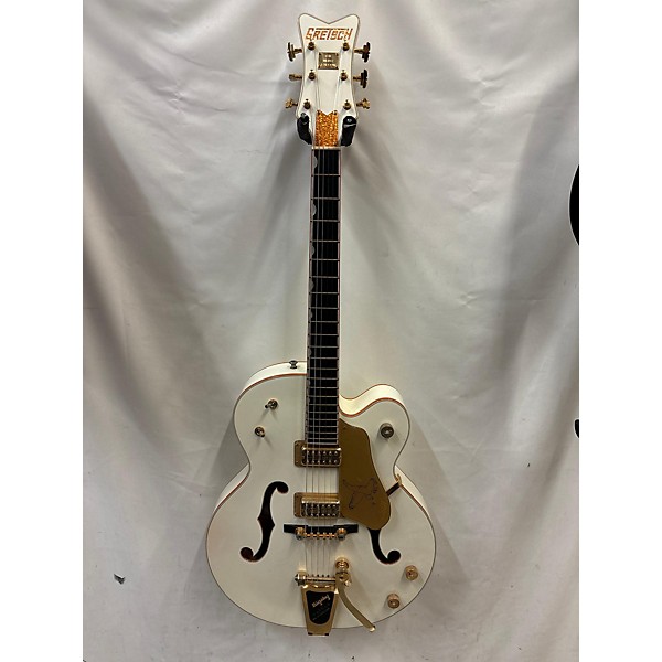 Used Gretsch Guitars G6136T White Falcon Bigsby Hollow Body Electric Guitar