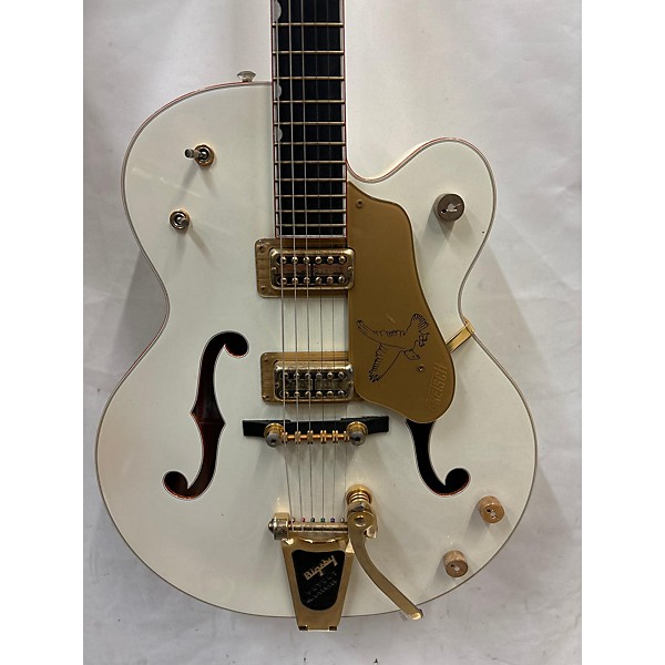 Used Gretsch Guitars G6136T White Falcon Bigsby Hollow Body Electric Guitar