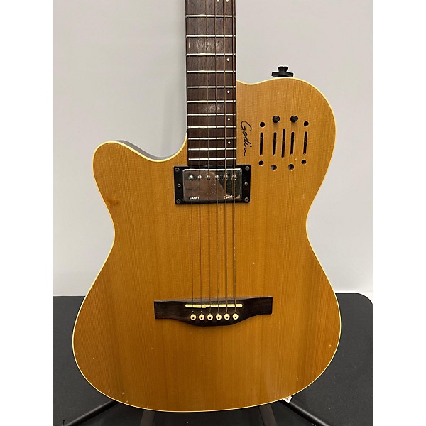 Used Godin A6 Ultra Left Handed Acoustic Electric Guitar