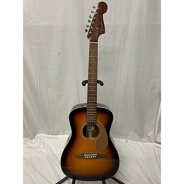 Used Fender Used Fender California Malibu Player 2 Color Sunburst Acoustic Guitar