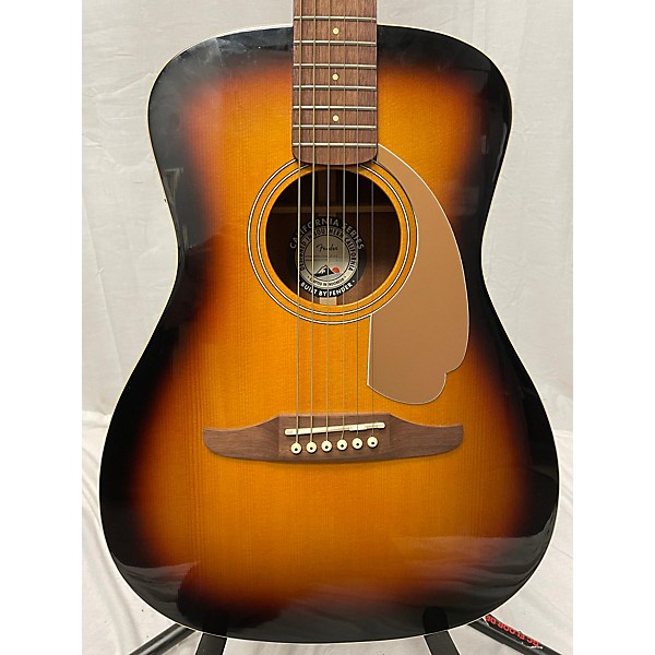 Used Fender Used Fender California Malibu Player 2 Color Sunburst Acoustic Guitar