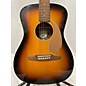 Used Fender Used Fender California Malibu Player 2 Color Sunburst Acoustic Guitar