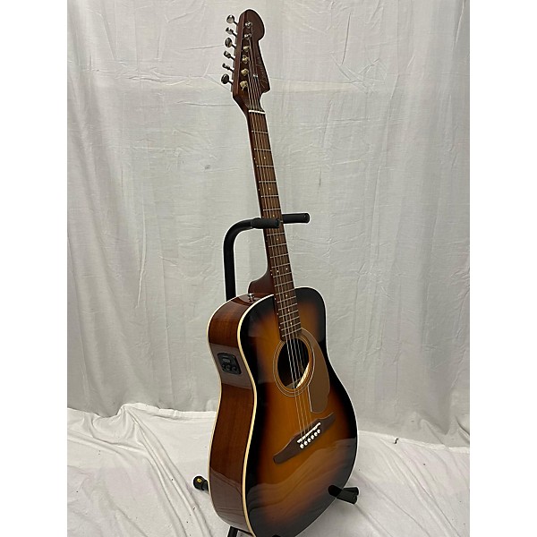 Used Fender Used Fender California Malibu Player 2 Color Sunburst Acoustic Guitar