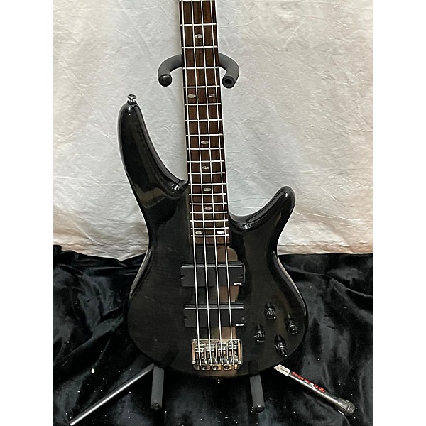 Used Ibanez Used Ibanez Srt800dx Trans Charcoal Electric Bass Guitar