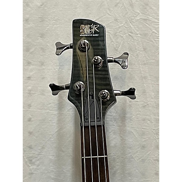 Used Ibanez Used Ibanez Srt800dx Trans Charcoal Electric Bass Guitar