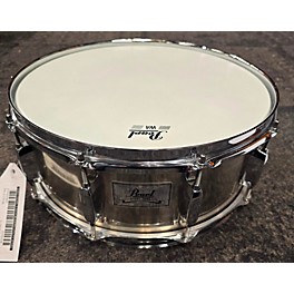 Used Pearl Used Pearl 5.5X14 Modern Utility Steel Snare Drum NATURAL METAL