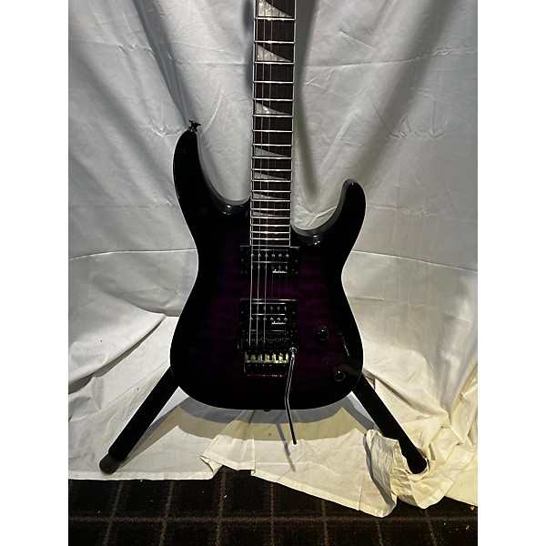 Used Jackson Used Jackson Js32q Trans Purple Burst Solid Body Electric Guitar