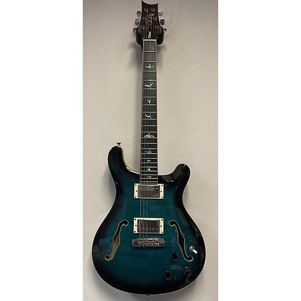 Used PRS Used PRS Hollowbody II Blue Hollow Body Electric Guitar